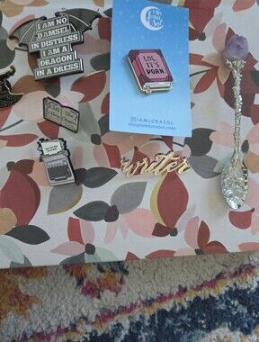 Bookish Pin Set
